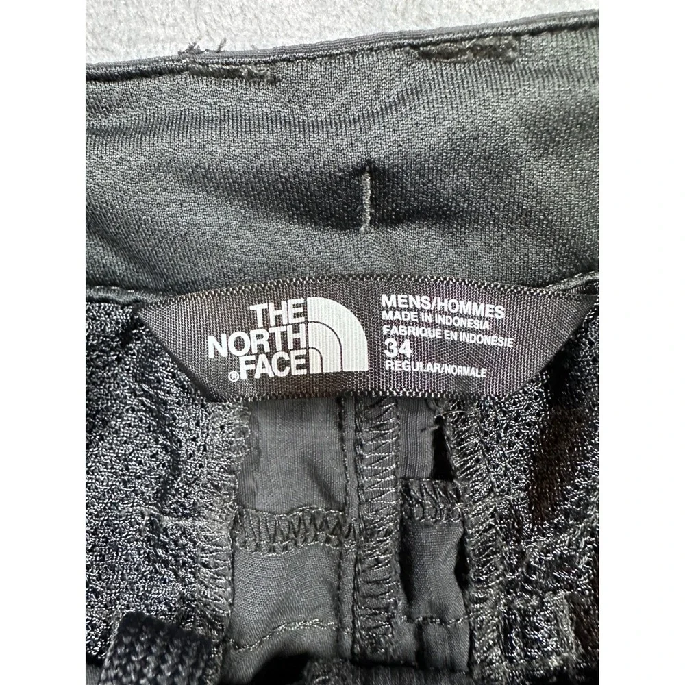 The North Face Mens Hiking Shorts Gray Size 34 Regular Outdoor Trail Cargo